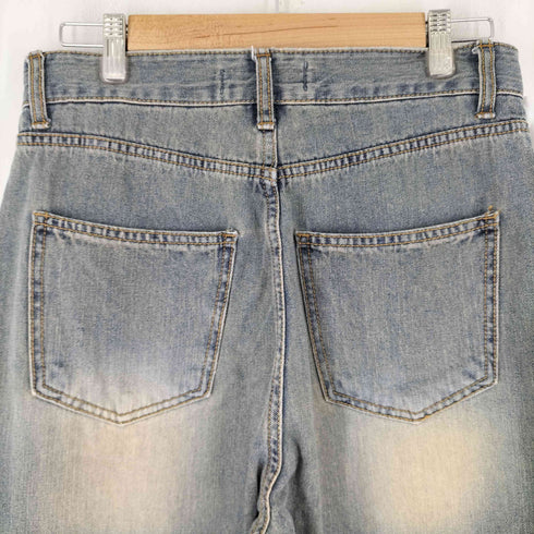 DEVELOP ライトブルー ワイドレッグデニム メンズ  M